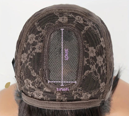 Body Wave Human Hair Wig with Bangs – 3x1 Glueless, 180% Density, Natural Black, Long Lengths (18–30 Inches)