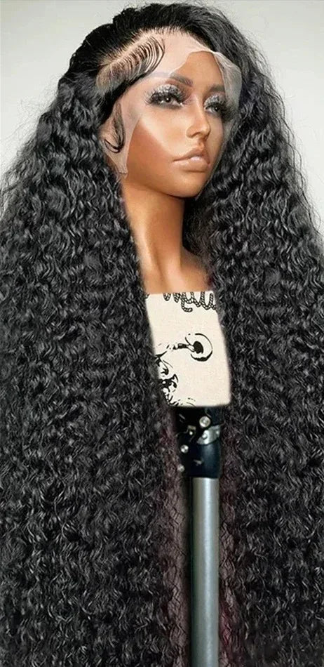 26+ Inch Curly HD Lace Wig – Transparent Lace, Full & 13x4 Options, Hair