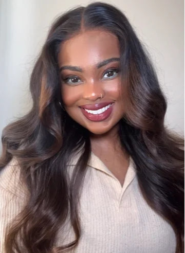 UNice Dark Root Ombre Brown Body Wave Human Hair Bundles – 100% Human Hair, 3/4 PCS Deal, Dyeable & Permed