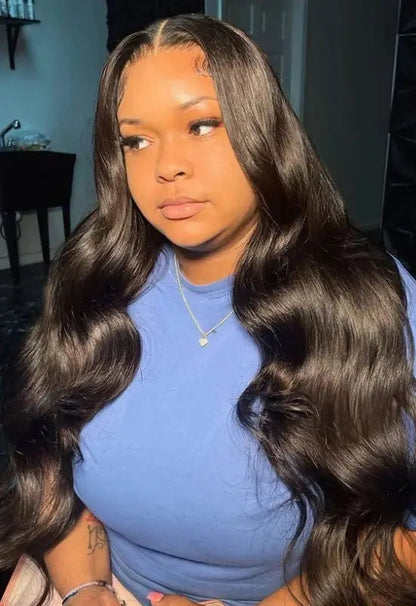 26+ Inch Body Wave Transparent Lace Wig | Premium Swiss Lace, Natural Long-Length Look