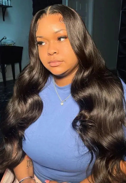 Body Wave Full Lace Wig – Lace Front & Lace Closure Options, 26+ Inch Long Hair, Transparent Swiss Lace