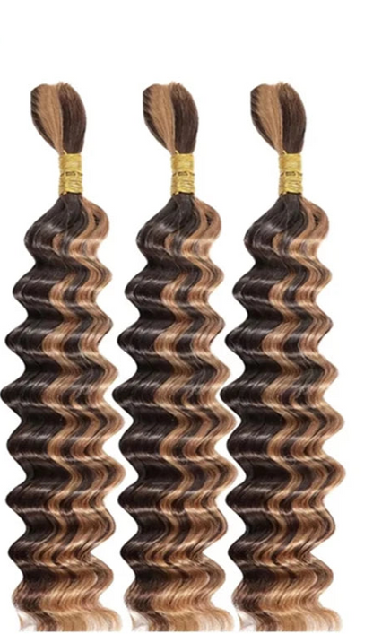 Luxury Deep Wave Human Hair Bundles – Perm-Friendly & Dye-Compatible in All Colors