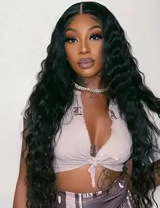 Premium Lace Front Body Wave Human Hair Wig – Long 26"+ Length, 100% Virgin Hair, Transparent Swiss Lace, Natural Pre-Plucked Hairline