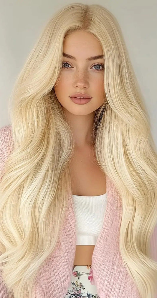 Premium Straight Hair – 20 Pcs/Lot Bulk Pack, High-Grade, Chemical-Free