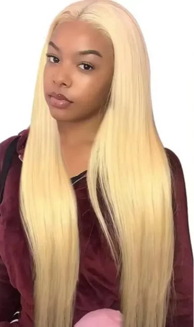 13x6 Transparent Lace Front Wig – 18-24 Inch Straight Human Hair, Dyeable & Natural"