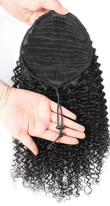 Virgin Curly Clip-In Hair Extensions – 100% Pure Human Hair, Dye & Perm Safe