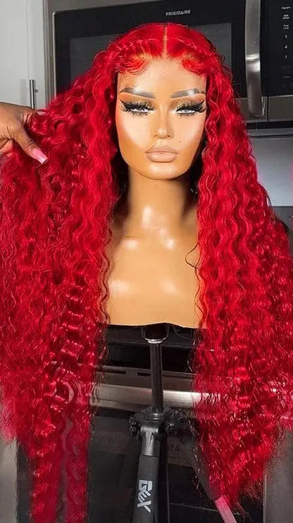 Long Virgin Human Hair Wig – 26+ Inch, Dye-Friendly & Heat Perm-Safe