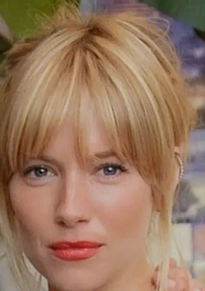 100% Virgin Human Hair Clip-In Fringe – Straight, Dyeable & Easy-to-Wear