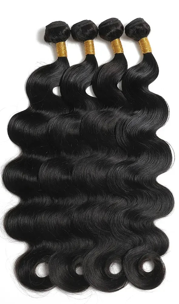 100% Human Hair Body Wave Weave – Double Weft, Permable & Dyeable