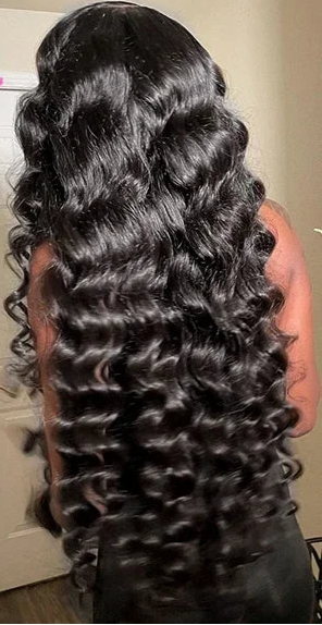 10A Loose Wave Virgin Human Hair Bundles - 100% Unprocessed, Natural Black, Can Be Dyed & Bleached, 12-34 Inch