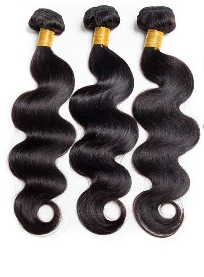 Peruvian Body Wave Bundles with Lace Frontal Closure – Natural, Versatile, and Premium Quality