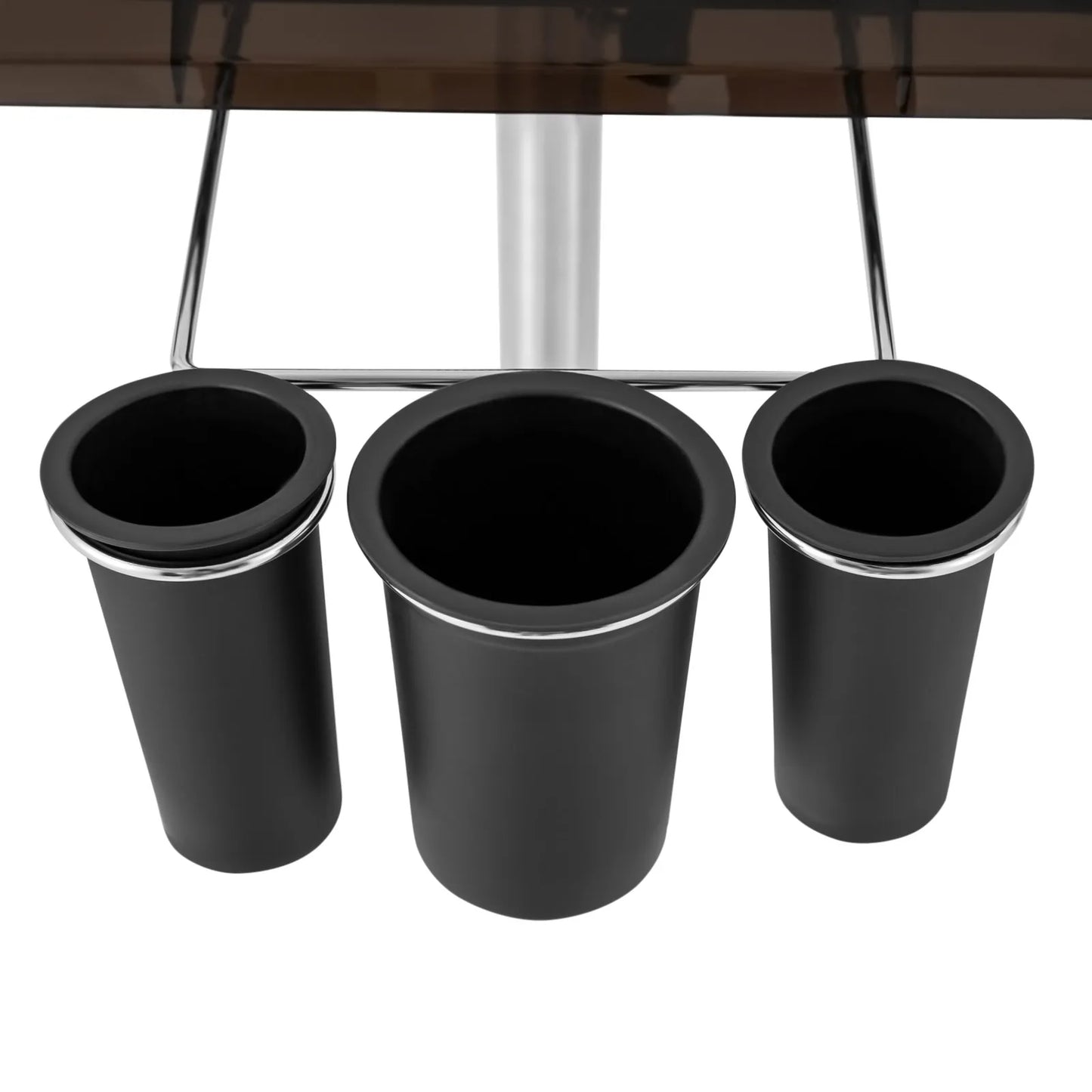 Adjustable Rolling Salon Trolley Tray Cart with Heat-Resistant Storage Buckets | Mobile Hairdressing & Beauty Organizer