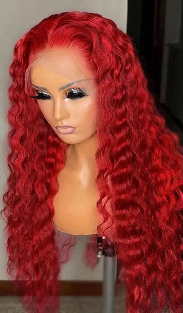 Long Virgin Human Hair Wig – 26+ Inch, Dye-Friendly & Heat Perm-Safe