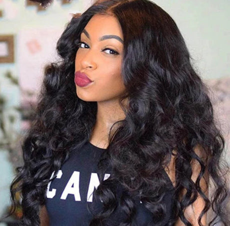Indian Loose Wave Human Hair Bundles with Closure – Beaufox 100% Virgin Hair Extensions