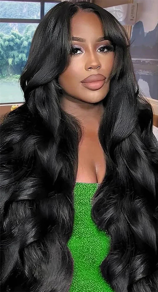 Long Body Wave Wig – 100% Hair, 26+ Inches, Dye-Friendly