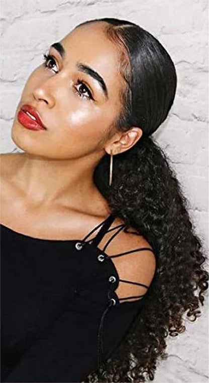 Virgin Curly Clip-In Hair Extensions – 100% Pure Human Hair, Dye & Perm Safe