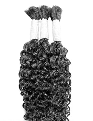 Deep Wave Human Hair Extensions - 100% Virgin Hair, Perm & Dye Ready, Natural Look