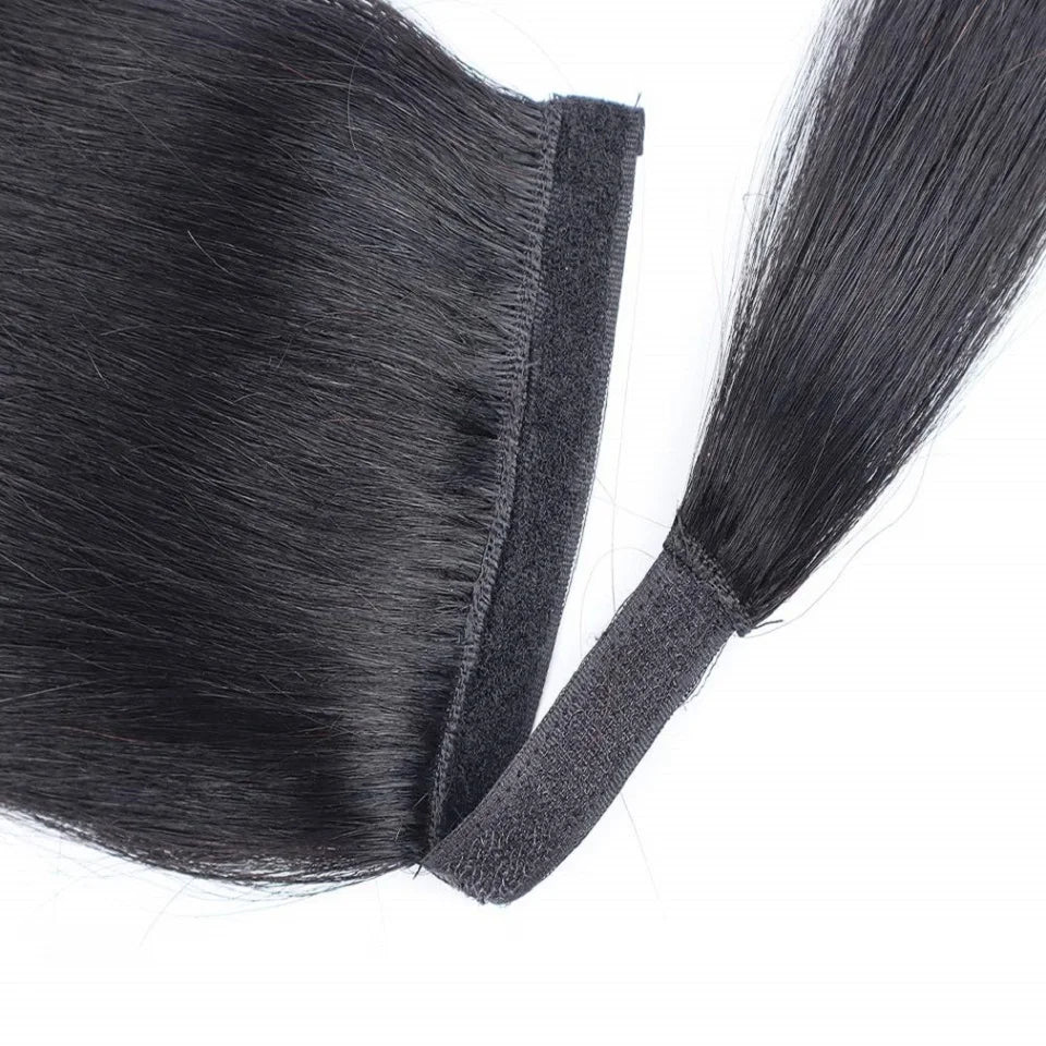 Virgin Hair Straight Clip-In Extensions – Sleek Look, Perm & Dye Friendly