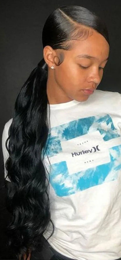 Premium Virgin Hair Wavy Clip-In Extensions – Pure Color, Perm & Dye Friendly