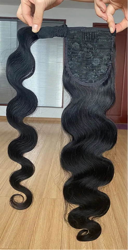 Premium Virgin Hair Wavy Clip-In Extensions – Pure Color, Perm & Dye Friendly