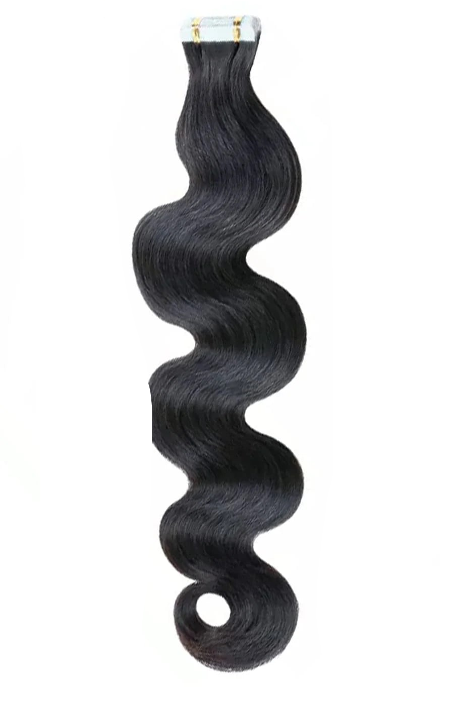 Virgin Body Wave Tape-In Hair Extensions | 100% Virgin Hair | Soft, Full & Reusable