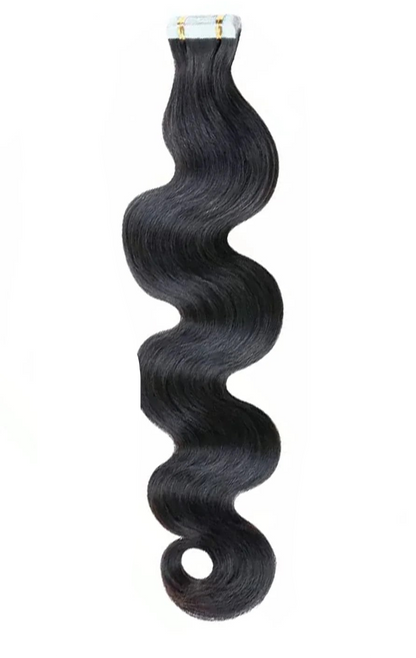 Virgin Body Wave Tape-In Hair Extensions | 100% Virgin Hair | Soft, Full & Reusable