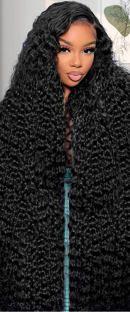 Premium Water Wave Curly Human Hair Bundles – 100% Virgin, Soft & Silky, Double Weft, 1-4 Bundle Deals