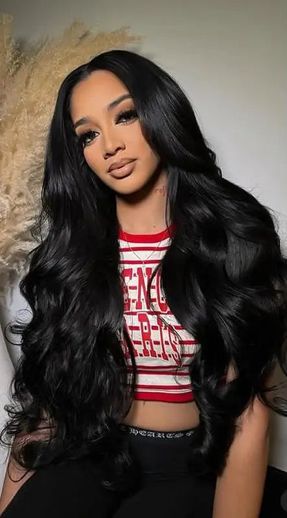 Premium Body Wave Human Hair Bundles – Double Weft, Sew-In, 100% Virgin Hair Extensions