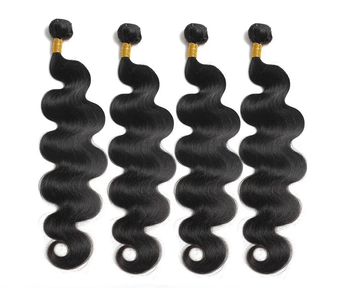 Premium Body Wave Human Hair Bundles – Double Weft, Sew-In, 100% Virgin Hair Extensions