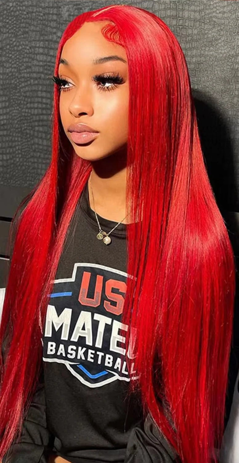 Long Virgin Human Hair Wig – 26+ Inch, Dye-Friendly & Heat Perm-Safe