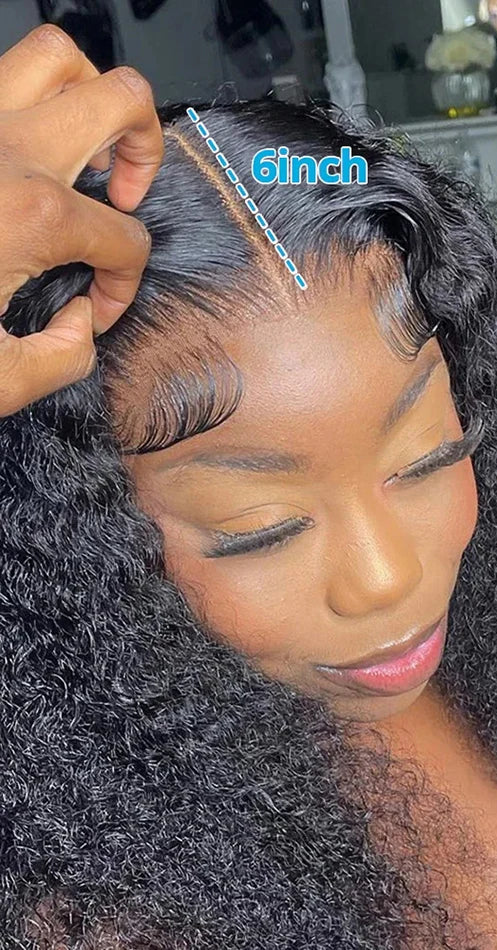 Light Brown Swiss Lace Deep Wave Wig – 100%  Human Hair