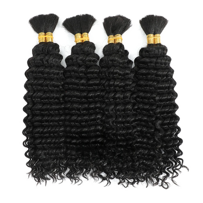 Deep Wave Human Hair Bundles – 100% Virgin Hair, Permable, Long-lasting Quality