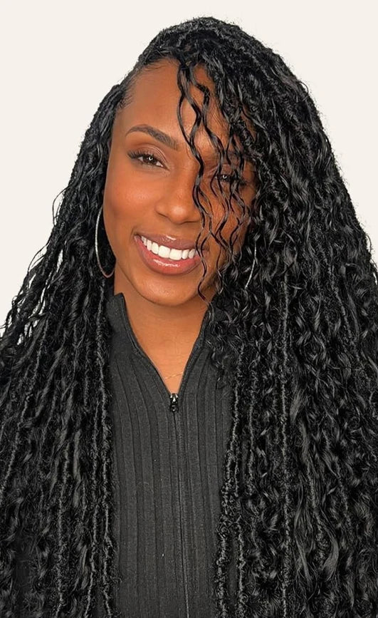 Deep Wave Virgin Human Hair Extensions - Perm & Dye Ready, Natural Volume