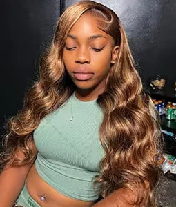 10A Body Wave Human Hair Bundles - #4/27 Highlight, 8-32 Inch, 100% Unprocessed Virgin Hair