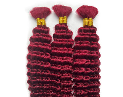 Deep Wave Human Hair Bundles – 100% Virgin Hair, Permable, Long-lasting Quality