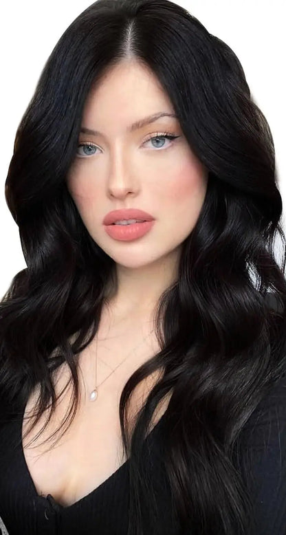 Virgin Straight Tape-In Hair Extensions | 100% Pure Human Hair | Natural & Long-Lasting | 20 Pcs