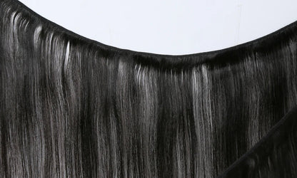 Premium Straight Human Hair Bundles – 100% Virgin Hair Extensions for Sleek Styles