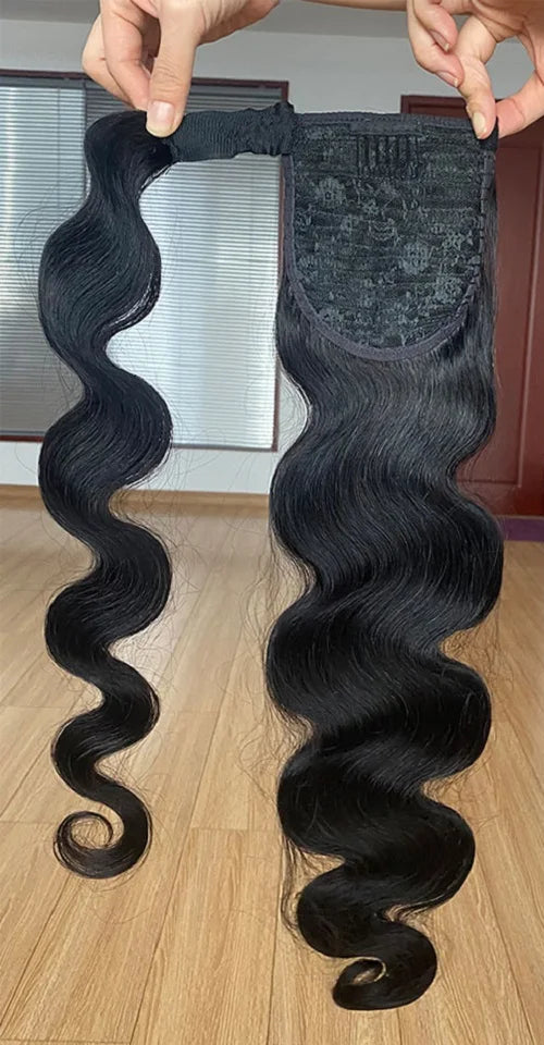 Premium Virgin Hair Wavy Clip-In Extensions – Pure Color, Perm & Dye Friendly