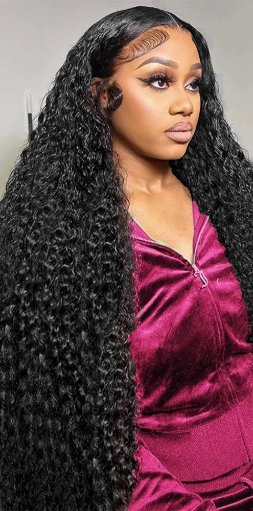 Premium Curly Human Hair Bundles – Natural Black, 12''-32'' Lengths, 100% Virgin Hair Extensions