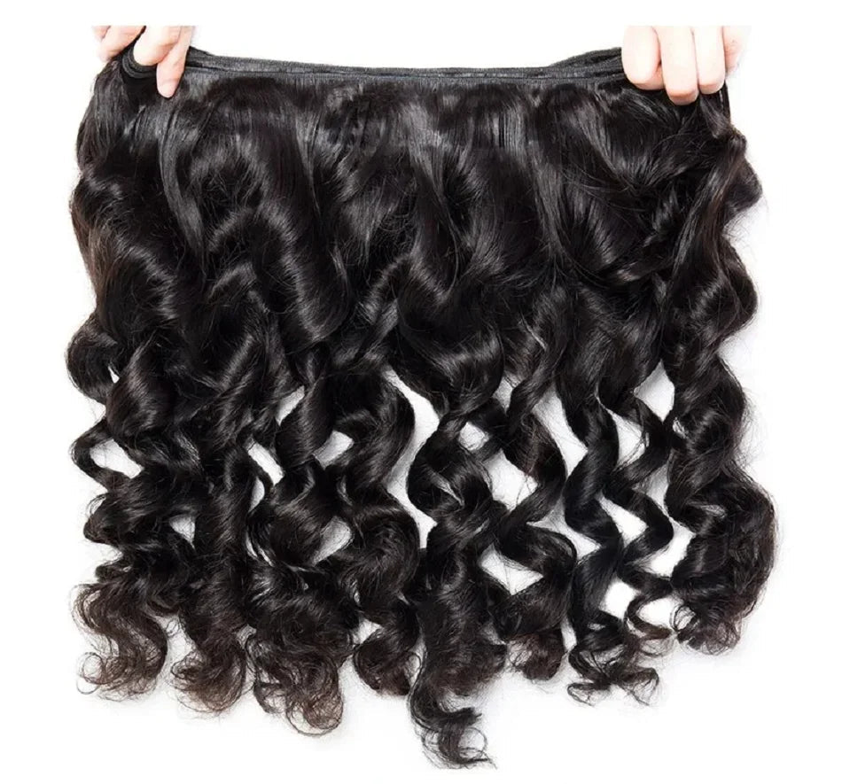 Loose Deep Human Hair Extensions - Sew-In, Year-Round Style, Bleach & Dye Ready