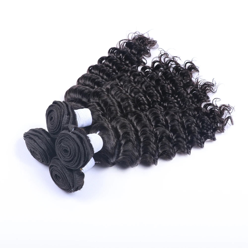 Premium Deep Wave Human Hair Extensions – Natural Texture & Long-Lasting Quality