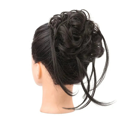 Extra-Long Tousled Messy Bun Hairpiece Extension – Perfect for Volume & Textured Updos