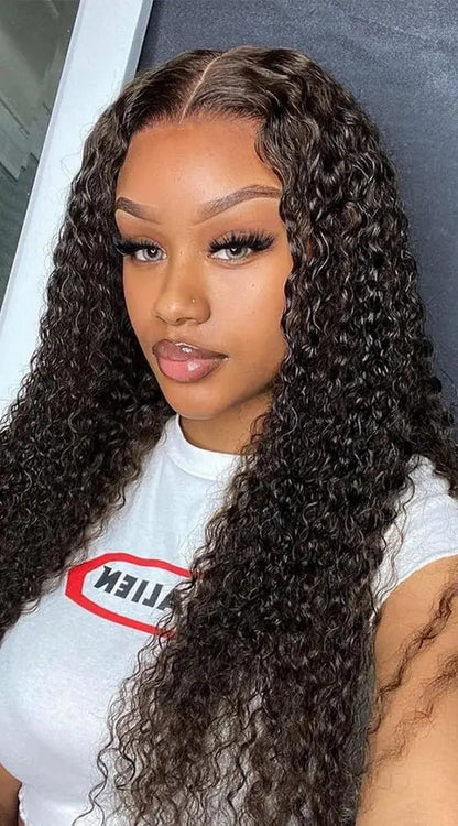 26+ Inch Human Hair Lace Wig – Transparent Lace, Dye-Friendly, Long & Luxurious