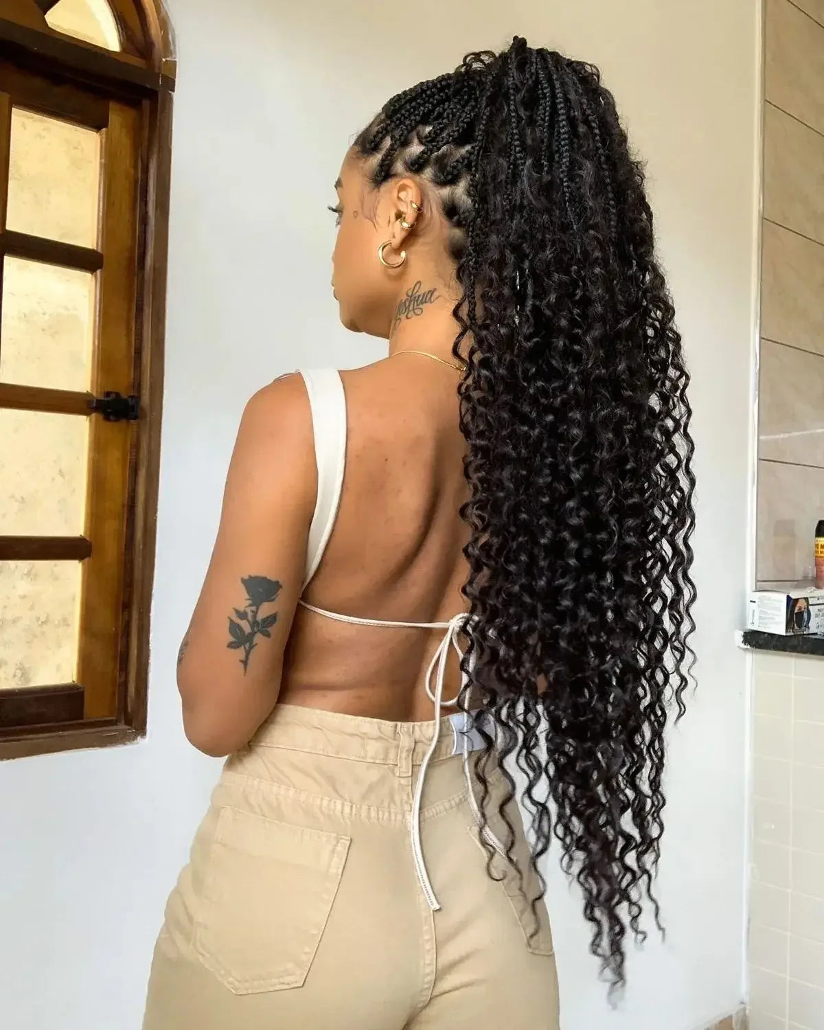 Premium Deep Wave Human Hair Extensions – Perfect for Summer Styling