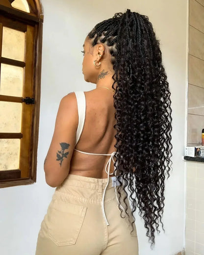 Premium Deep Wave Human Hair Extensions – Perfect for Summer Styling