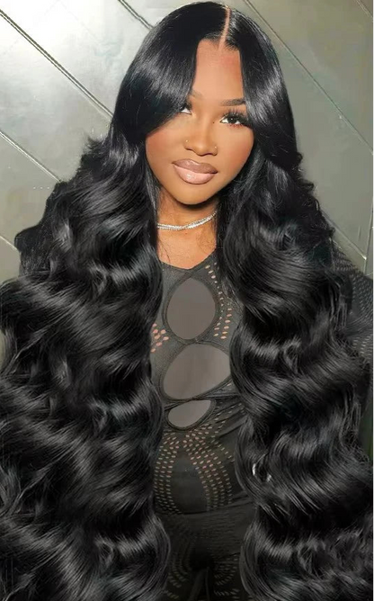 Body Wave Human Hair Bundles – 100% Virgin Human Hair Weaving, Double Weft Extensions