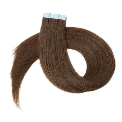 Premium Straight Tape-In Hair Extensions – 2g/pc, 100% Natural Human Hair for Length & Volume