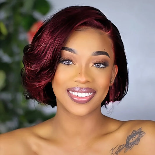 Sleek Straight 13x4 Lace Front Wig – 100% Human Hair for Natural Look