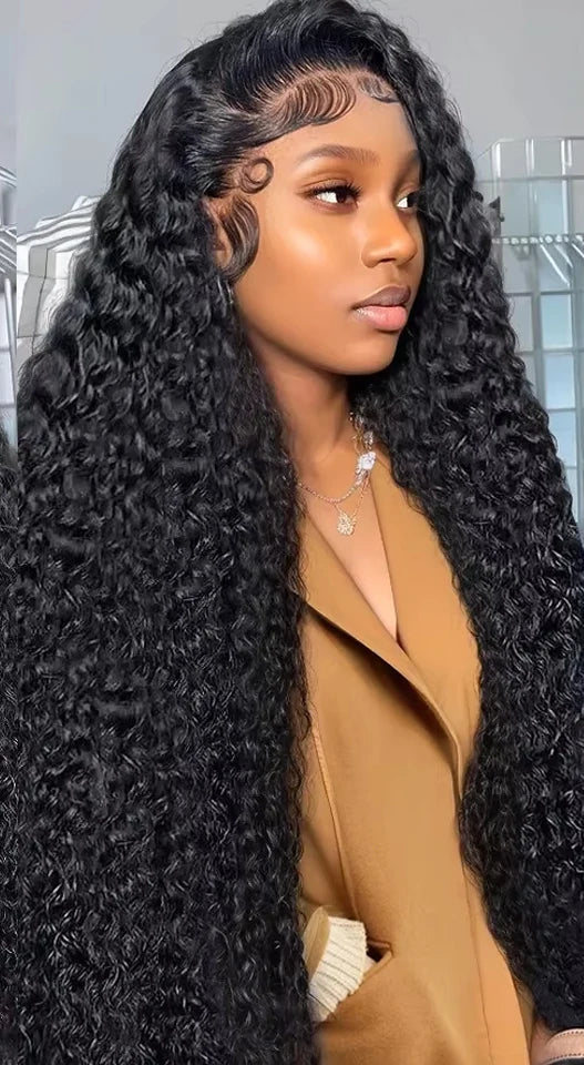 Premium Vietnamese Deep Wave Human Hair Bundles - Machine Double Weft, Can Be Dyed & Straightened, Natural Color, 100% Raw Hair