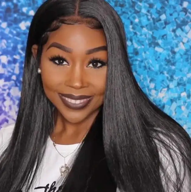 Curly Synthetic Lace Wig with Light Brown Lace – Comfortable Daily Use Glueless Wig for Natural Look